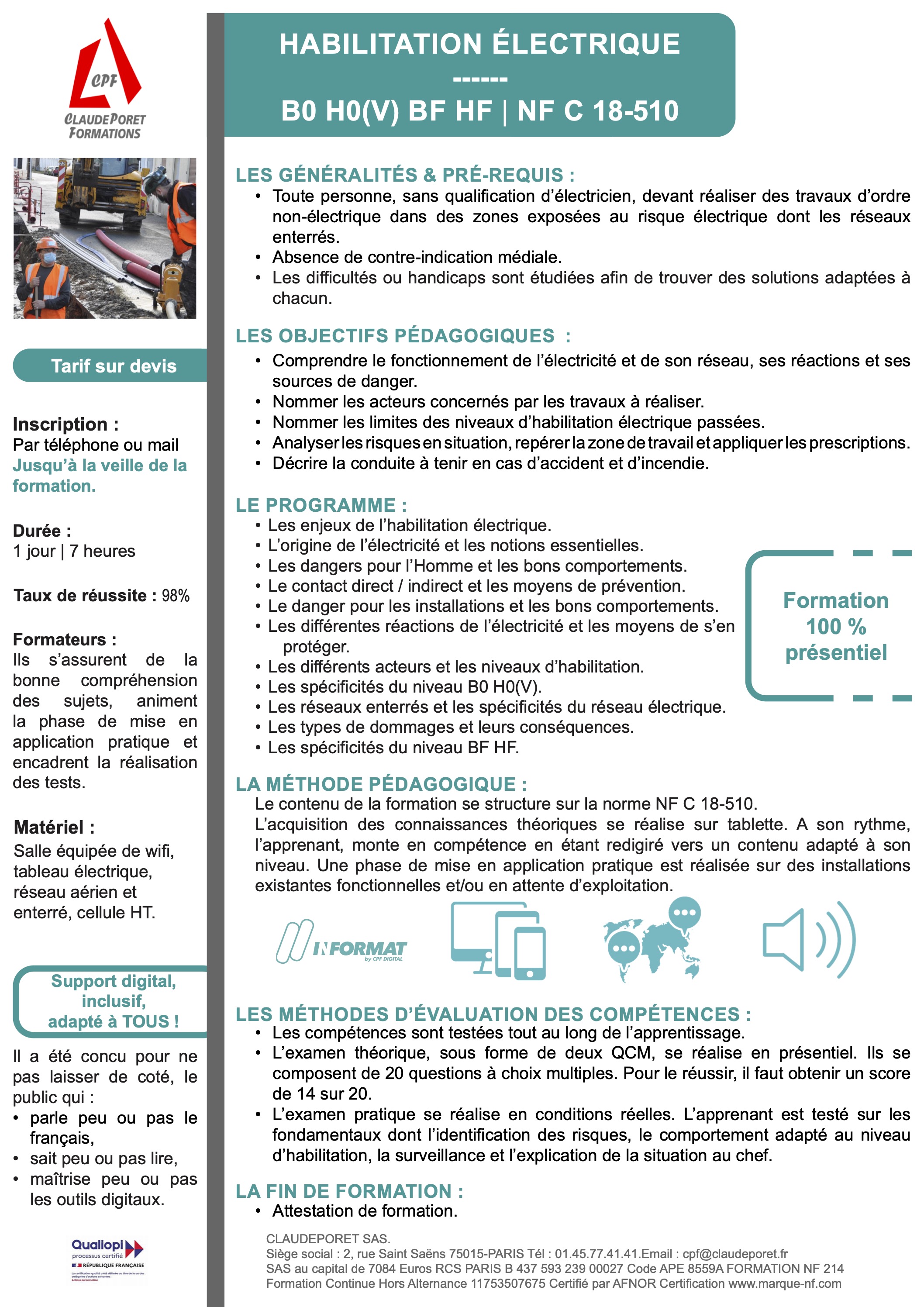 HABILITATION ÉLECTRIQUE